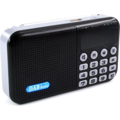 Multi-function DAB Digital Radio FM Radio Receiver Portable Bluetooth Speaker USB Disk TF Card MP3 Music Player