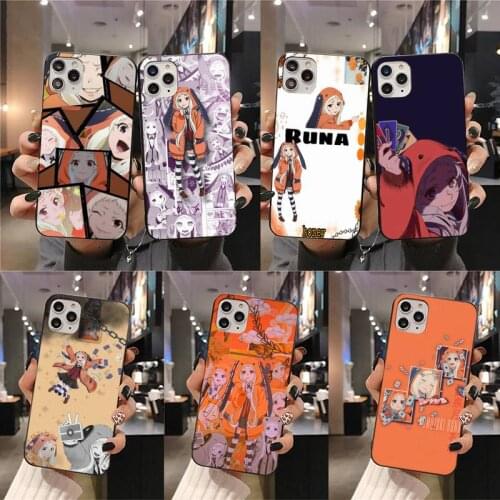 Cartoon Runa kakegurui Phone Case For iphone 12 11 Pro Max Mini XS Max 8 7 6 6S Plus X 5S SE 2020 XR cover