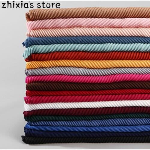 Wholesale price of new fashion twill wrinkle scarf cotton hemp Muslim lady bag headscarf muslim turban wraps scarves/scarf 1pc