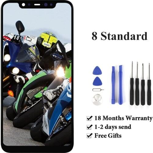 6.21" inch Replacement LCD Screen For Mi 8 Standard Version Display OEM Quality Digitizer Phone Assembly LCD For Mi 8 Display