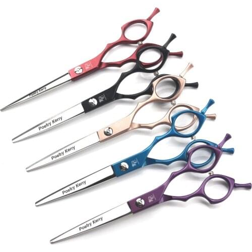 High Quality Professional JP440C 6.5 Inch Dog Scissors Pet Straight Scissors Dog Grooming Shears