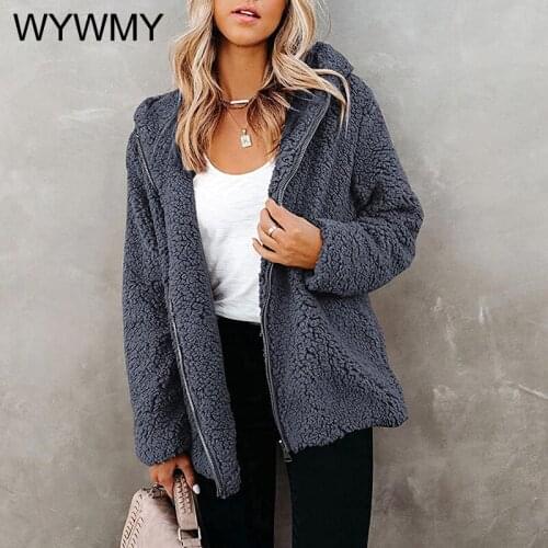 WYWMY Women's Jackets With Fur