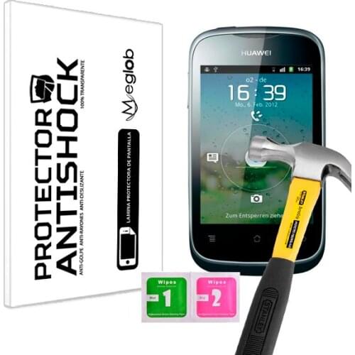 Protector de Pantalla Anti-Shock Anti-Golpe Anti-arañazos Compatible con Huawei Ascend Y201 Pro