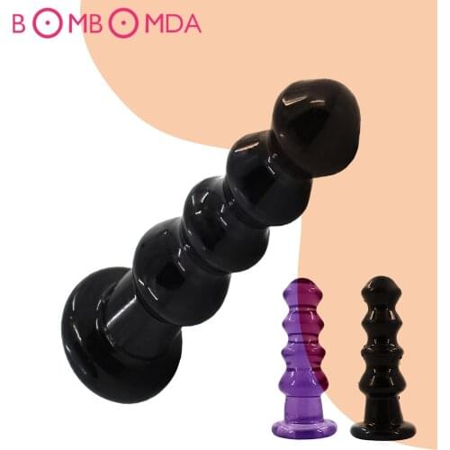 Adult Sex Toys for Men Anal Plug Sex Toys Silicone Anal Butt Plug G-Spot Stimulation Suction Cup Dildo Sex Products For Women