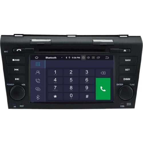 7" Android 10.0 OS Car DVD Multimedia Navigation GPS Radio System Player for Mazda 3 2004-2009 with ADAS Function Support