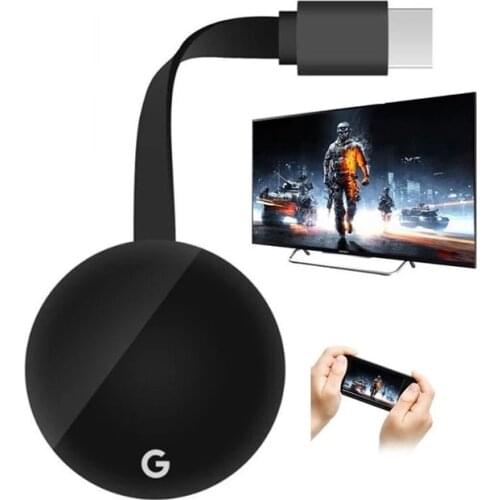 New WiFi Wireless Display Dongle TV Stick for Google Home Ultra 4K TV Stick Media Video Streamer HD For Cromecast 3 Ios Android