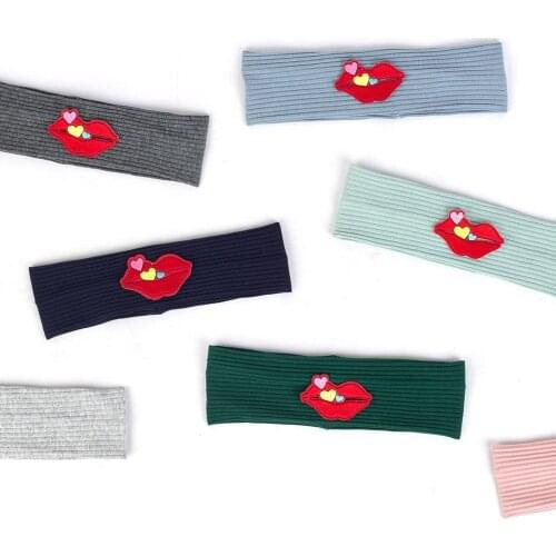 Childrens Solid Color Headband Cotton Cute Ribbed Design Girls Lovely Headwear Boys Casual hairband Turban Hair Accessories