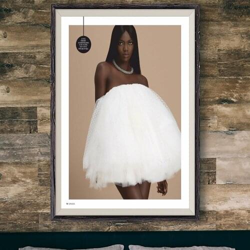 E238 Adama Jobe Sexy Model Movie Star Wall Silk Cloth Poster Art Home Decoration Gift