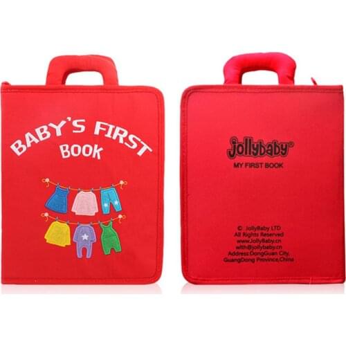 Montessori Cloth Book, Early Childhood Baby Cloth Book, Babys Ripped Book, The First Book Of Babys Life, Enlightenment Book