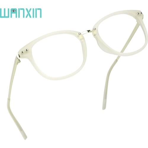 WANXIN Blue Light Blocking Computer Glasses,Stylish Reading Glasses Brand Name for Women/Men