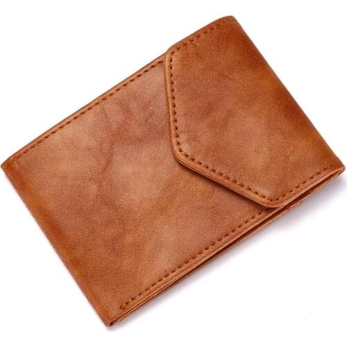 Wallet Coins Purse Credit Id & Card Holders Card Cases Fashion Rfid Wallet Women Men Mini Ultrathin Leather Wallet Slim