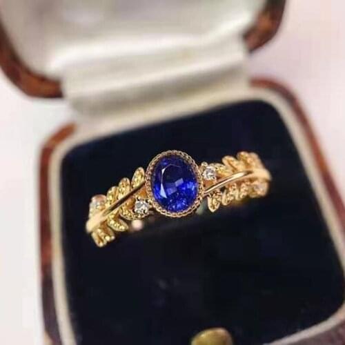 Fashion Natural High-quality Sapphire/Emerald S925 Sterling Silver Womens Ring Fine Charming Weddings Jewelry MeiBaPJFS