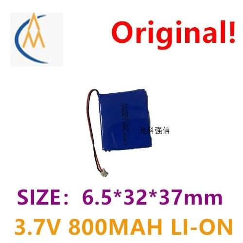 Full capacity 3.7V polymer lithium battery 653237 800MAH power interphone / device / micro electronic product Bluetooth audio