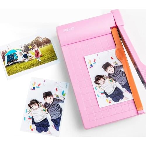 Portable A5 Paper Trimmer 1-6 Inch Photo Paper Guillotine Built-In Ruler Paper Cutter Cutting Tools Machine Office Stationery