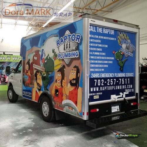 Doramark Factory Direct Sales High Quality Matte White Printable Car Wrap Film Matte White Printable Car Wrapping Vinyl Film