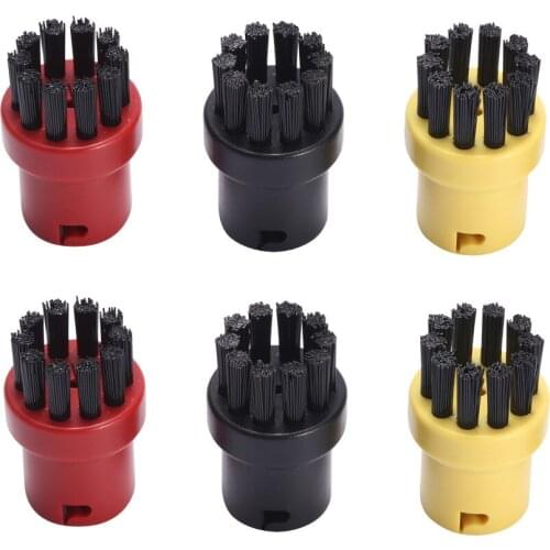 2 Pcs Steam Cleaner Brush For Karcher SC1 SC2 SC3 SC4 SC5 SC7 2.863-058 Round Cleaning Brushes Vacuum Cleaner Tools