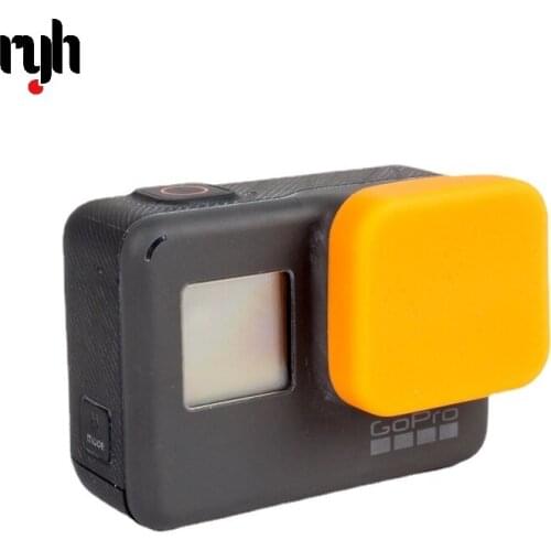GloryStar For GoPro Accessories Silicone Lens Cover Dust-proof Scratch-resistant Lens Protective Cap For Gopro Hero 6 5 Camera