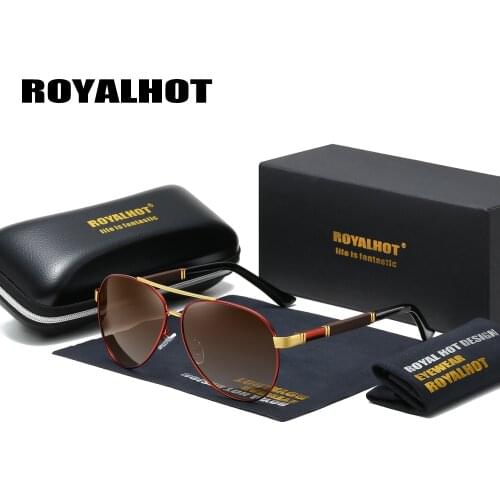 RoyalHot Men Women Polarized Aloy Oval Fahsion Frame Sunglasses Driving Sun Glasses Shades Oculos masculino Male 900160