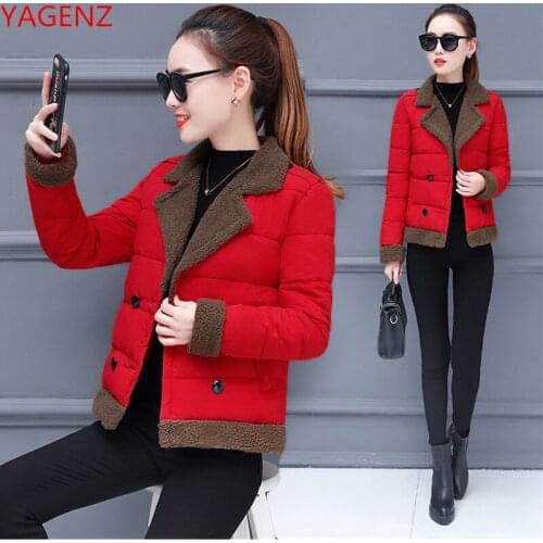 Женские модные пуховики YAGENZ China At AliExpress