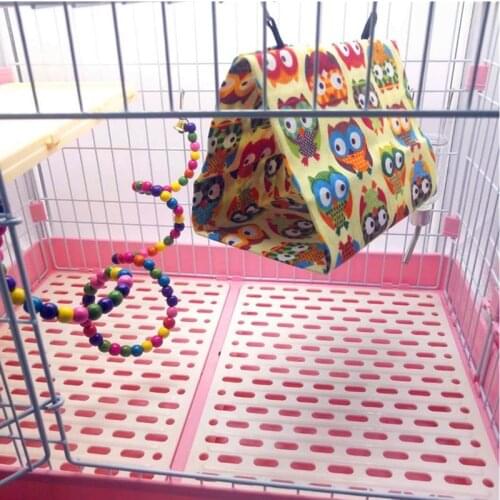 Winter Warm Summer Mini Pet Cage Hamster Household Hamster Swing Ferret Rat Squirrel Hammock Hanging Small Pet Nest Bed House