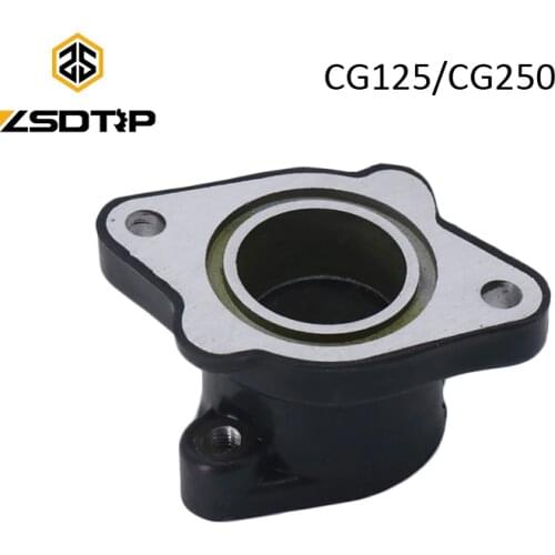 ZSDTRP Motorcycle Carburetor Carb Interface Adapter Intake Manifold Boots For Honda CG125 CG150 AKT AK125 KEEWAY JAGUAR150 Race