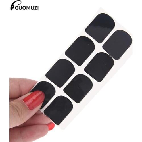 1 Sheet 0.8mm Black Rubber Soprano Saxophone Sax Clarinet Mouthpiece Pads Patches Cushions Saxophone Accessories