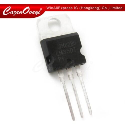 2pcs/lot LM35DT LM35D LM35 TO-220 In Stock