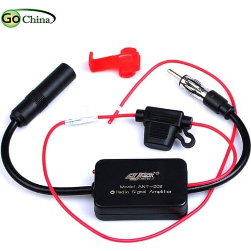 Car Radio FM Antenna Signal Amplifier FM Radio Antenna Reception For Car Truck Vehicle Boat 330mm FM Amplifier
