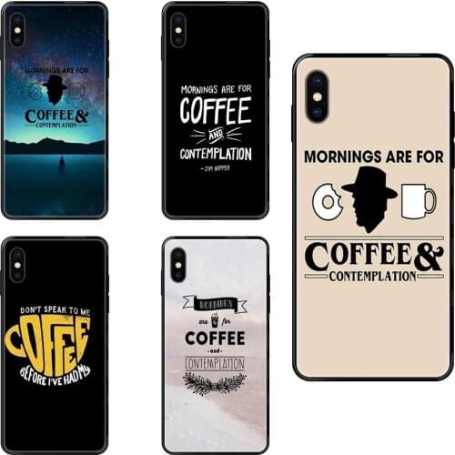 For Galaxy Note 4 8 9 10 20 Plus Pro J6 J600 J7 J730 J8 J810 M30s M80s 2017 2018 Stranger Things Coffee Bar Black Soft TPU