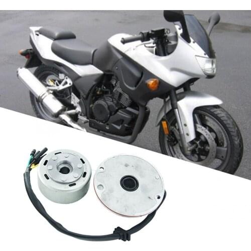 Motor Kit Magneto Stator Rotor Kit for YX 150Cc 160Cc Engine Pit Dirt Bike Aluminum Alloy Stator Rotor Magneto Coil