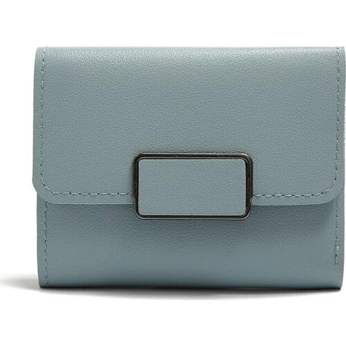 Fashion Luxury Leather Wallet Women Short Coin Pocket Card Holder Small Ladies Purse Money Bag Women Wallets Portafoglio Donna