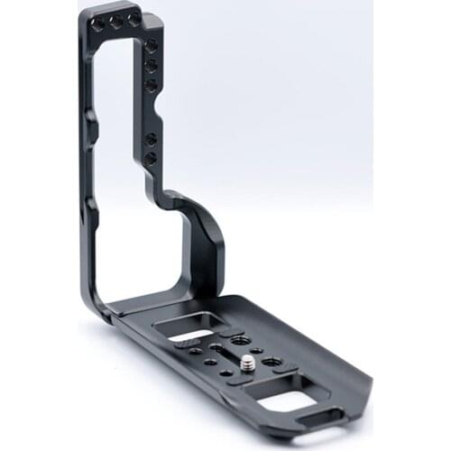 L-shaped Camera Mounting Bracket Quick Release L-plate Hand Grip for Fuji GFX100-G Camera Shooting Parts