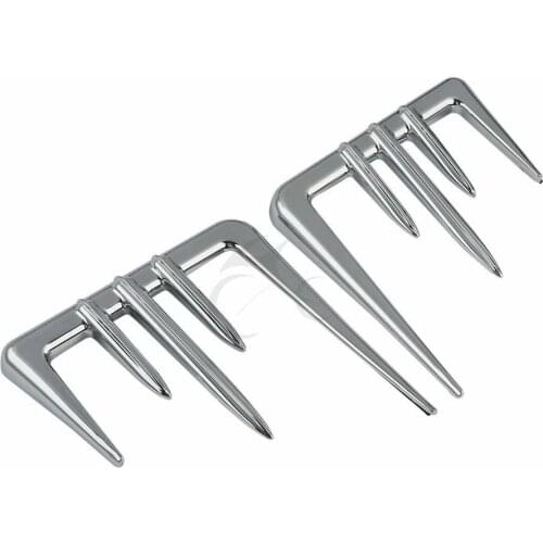 Motorcycle Chrome Glove Box Accents Trims For Honda GL1800 GL1800A GL 1800 Goldwing Gold wing 2001-2010 2009 2008 ABS