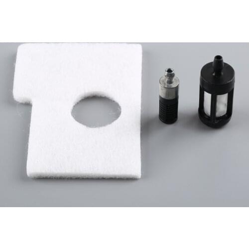 Chainsaw Air Fuel Oil Filter Cleanerd fit For STIHL Chainsaw 017 018 MS170 MS180 # 1130 358 7700 Garden Tools 3Pcs/set