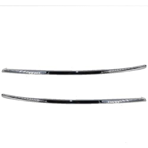One Pair For Audi A6 C5 2003-2005 Chrome fog lamp frame Decorative strips 4B0 807 174 4B0 807 173