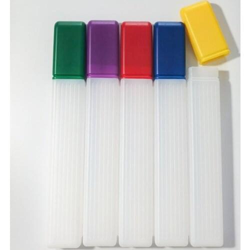 Plastic Knitting Needle Storage Organizer Sweater Sewing Needle Storage Tube Holder Storage Case Needlework Tools