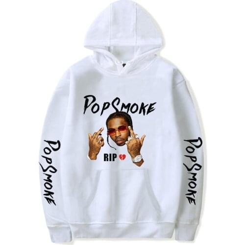 Autumn Pop Smoke Hoodies Men/women Fashion Pullover Clothes Cotton Pop Smoke Mens Hoodies And Sweatshirt