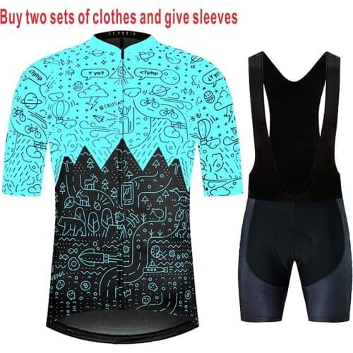 Cycling Jersey Breathable Bicycle Clothes Cycling Clothing Men Summer Quick Dry Bicycle Clothes Triathlon jacket