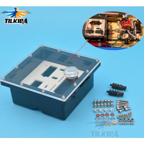 Good Quality Waterproof Sealed Servo Radio Box for Marine Gas Nitro RC Boat