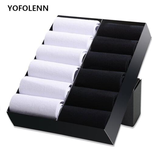 YOFOLENN Mens Black Socks