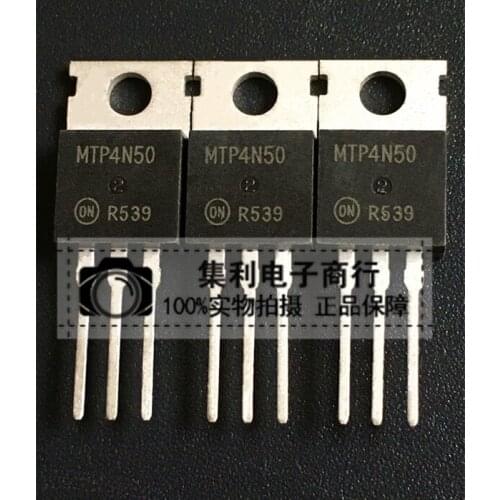 10pcs/lot MTP4N50 MTP4N50 TO-220