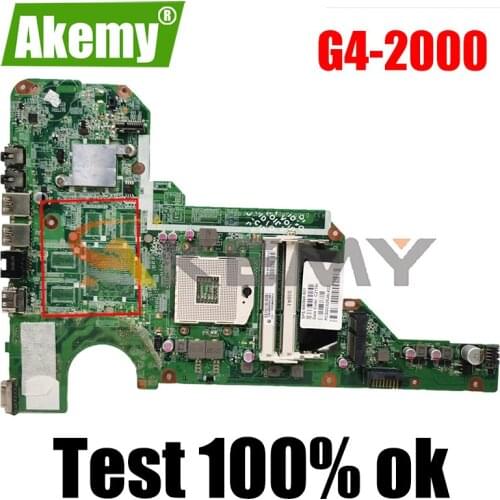 680568-601 For HP Pavillion G4-2000 DA0R33MB6D0 680568-501 SLJ8E DDR3 Notebook motherboard Mainboard full test 100% work
