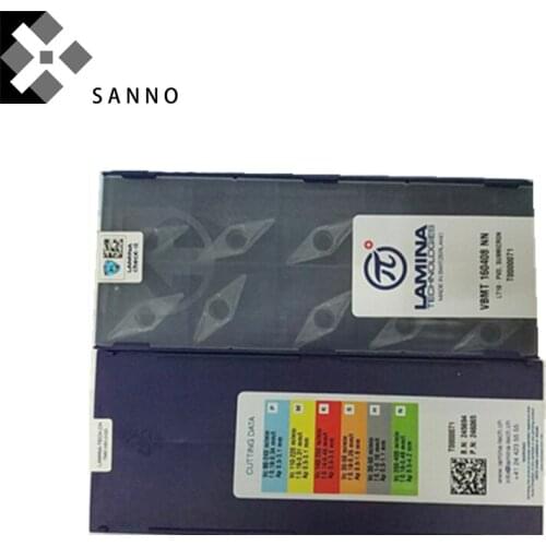 Free shipping! 30pcs/lots VBMT160404NN / VBMT160408NN LT10 cnc carbide turning inserts lathe cutting tools blade carbide tips