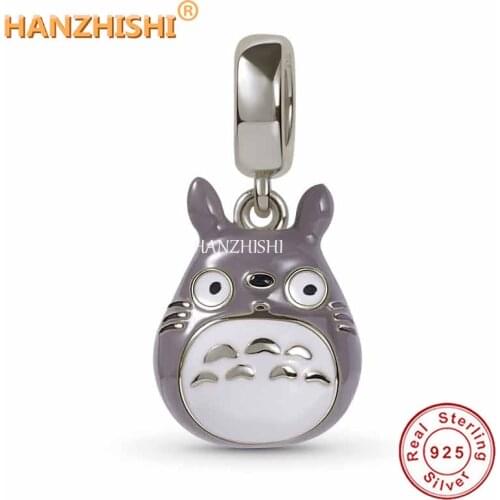 Wholesale Price New 925 Sterling Silver Big Belly Cat Dangle Charm Beads Fit Bracelet Necklace Jewelry Accessories Dropshipping