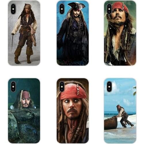 Mobile Phone Shell Cover Pirates of the Caribbean Johnny Depp For Samsung Galaxy A3 A5 A7 A9 A8 Star A6 Plus 2018 2015 2016 2017