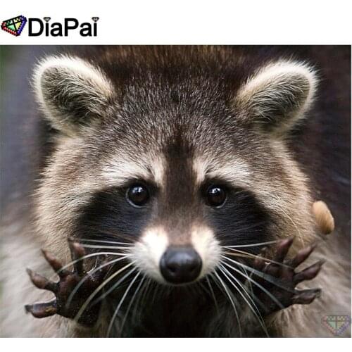 DIAPAI 100% Full Square/Round Drill 5D DIY Diamond Painting "Animal bear" Diamond Embroidery Cross Stitch 3D Decor A19843