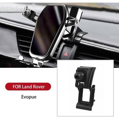 Gravity Car Phone Holder Air Vent Clip Mount Mobile Cell Stand Smartphone GPS Support For Land Rover Evoque Accessories