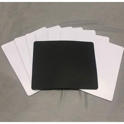HOT-10Pcs Blank Mouse Pad for Sublimation Transfer Heat Press Printing Crafts