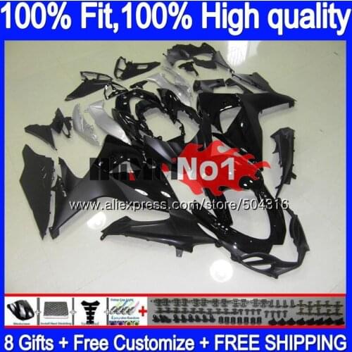 Injection For SUZUKI K11 GSXR 750 600 2011 2012 2013 2014 2015 2016 18MC.71 GSXR600 GSXR750 11 12 13 14 15 Black Silver Fairing