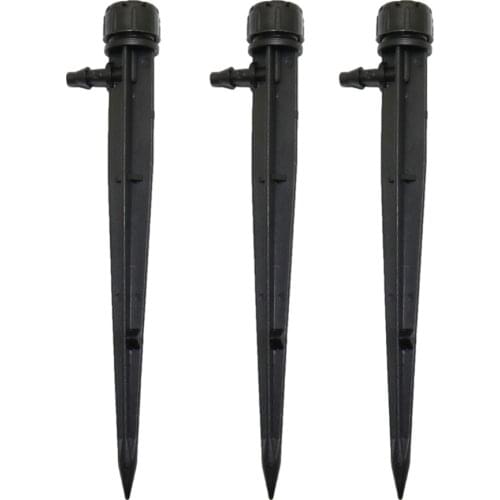 360 Degree Adjustable Drippers Garden Greenhose Watering Irrigation System Sprinklers For 1/4 Inch hose Connected 200 Pcs